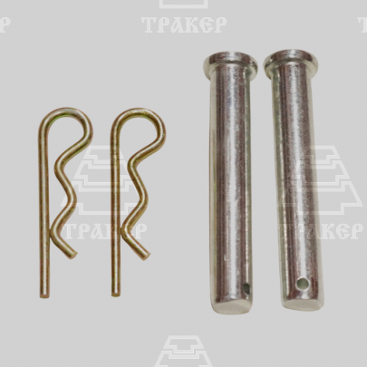 Палец Ф50-4605084 раскоса нижний и шплинт А61.07.001 задней навески (комплект по 2шт)