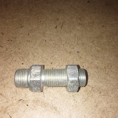 Переходник BSP(ш) 3/8 - DKM(ш) 16*1,5 (к/гайка в комплекте)