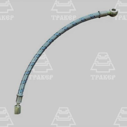 Маслопровод 240-3509150-01 L=410мм (мет.оплетка)