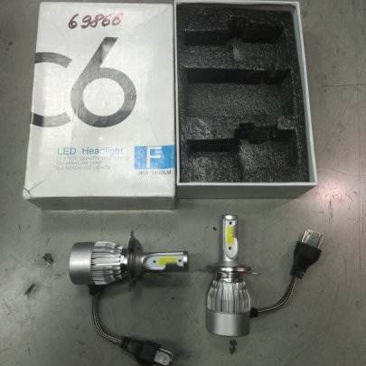 А/л Н4 компл. светодиодных ламп OPL LED H4 38W (С6)