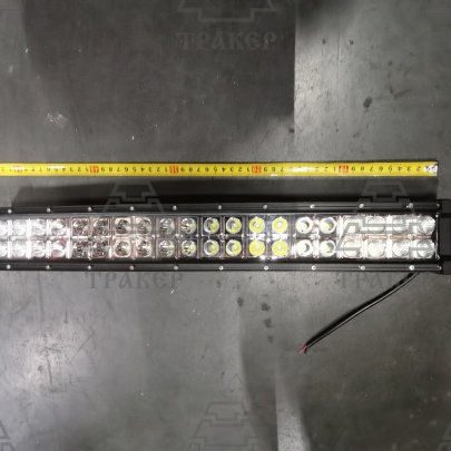 Фара противотуманная (балка) двухряд.изогнутая 40 LED комбинир.свет 120W (555х78х60) 12/24V AIRLINE