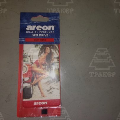 Ароматизатор бумажн. Areon SEX DRIVE Sexy Road