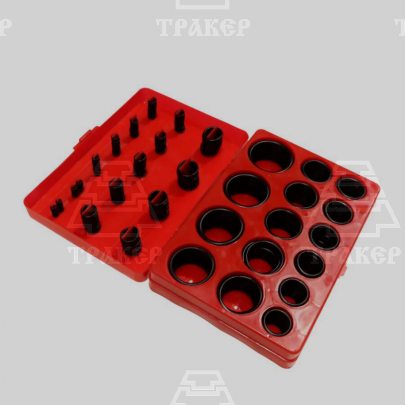 Набор уплотнительных колец (382 шт) красный