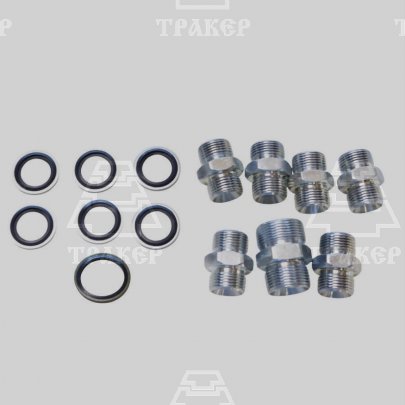 Переходник S24 (М20х1,5-М20х1,5);S30хS32 (М24х1,5-М27х1,5) с кольцо упл.USITR-М20+USITR-М24 (компл.)