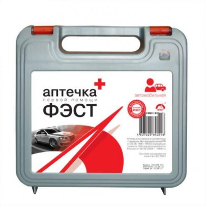 Аптечка автомобильная ФЭСТ 6 новый состав