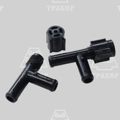 Тройник 80-8100051 печки сливной с пробкой 80-8100052 (комплект по 2шт) Выгодные цены на автозапчасти для тракторов и спецтехники в Samara.traker.ru с доставкой в Самаре и области