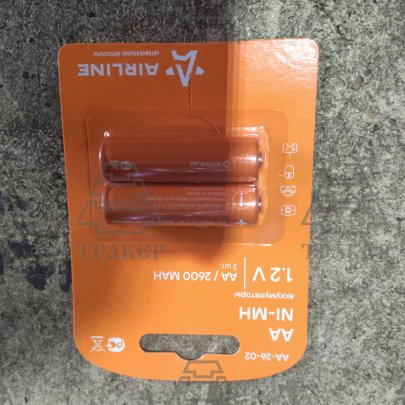 Батарейка AA HR6 аккумулятор Ni-Mh 2600mAh (AA-26-02) AIRLINE