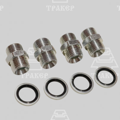 Переходник 1/2*S24 (1/2-М20*1,5) и Кольцо упл.USITR-08 (1/2