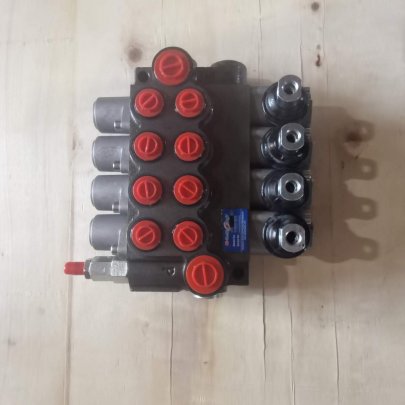 Г/распределитель 4 P40-1A8А8А8А8 MKZ1 4-х секционный (4Р40F-OW) Китай (с фиксацией)