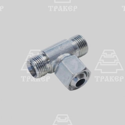 Тройник S22 (М18х1,5-М18х1,5-М18х1,5) с гайкой Выгодные цены на автозапчасти для тракторов и спецтехники в Nehaevskaya.traker.ru с доставкой в станице Нехаевская и Волгоградской области
