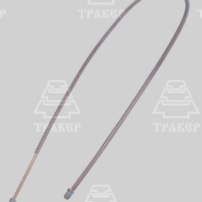 Трубка 375-3506036-Б от тройника к лев. заднему тормозу (1260 мм, Ф6мм)