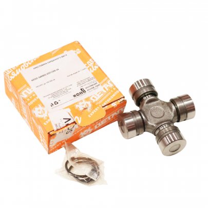 Крестовина 46900-2201025-04 ЭКСПЕРТ УСИЛЕННАЯ без маслёнки со стопорными кольцами УАЗ, ГАЗ,МТЗ (АДС)