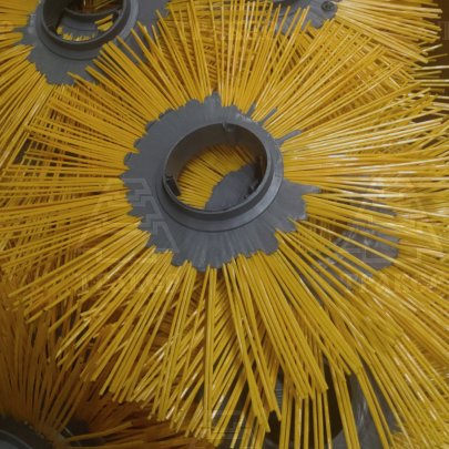 Диск щеточный п/п б/п 120*550 мм (первич, желтый)