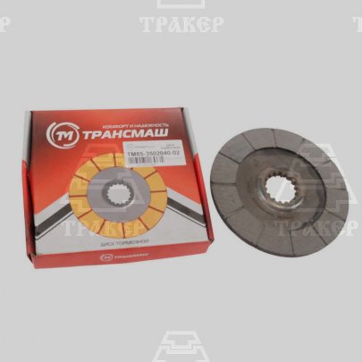 Диск 85-3502040-02 тормозной н/о (диам=206 мм) МТЗ-100 КЛЕЕНЫЙ ТрансМаш