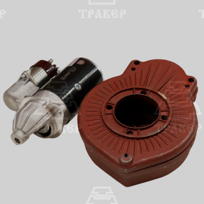 Кожух 75.24.с32-1 маховика с плитой и стартер пускача СТ-362 (комплект)