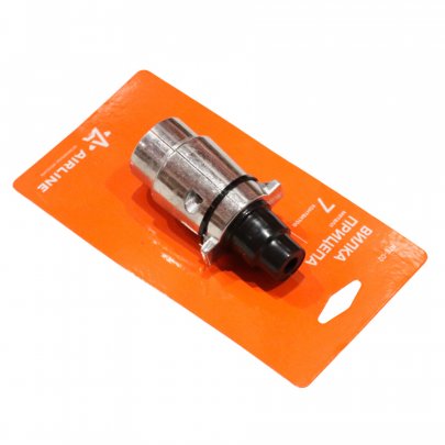 Вилка ПС-300А3-150 (7-ми штырьковая,металл, ATE-02) AIRLINE